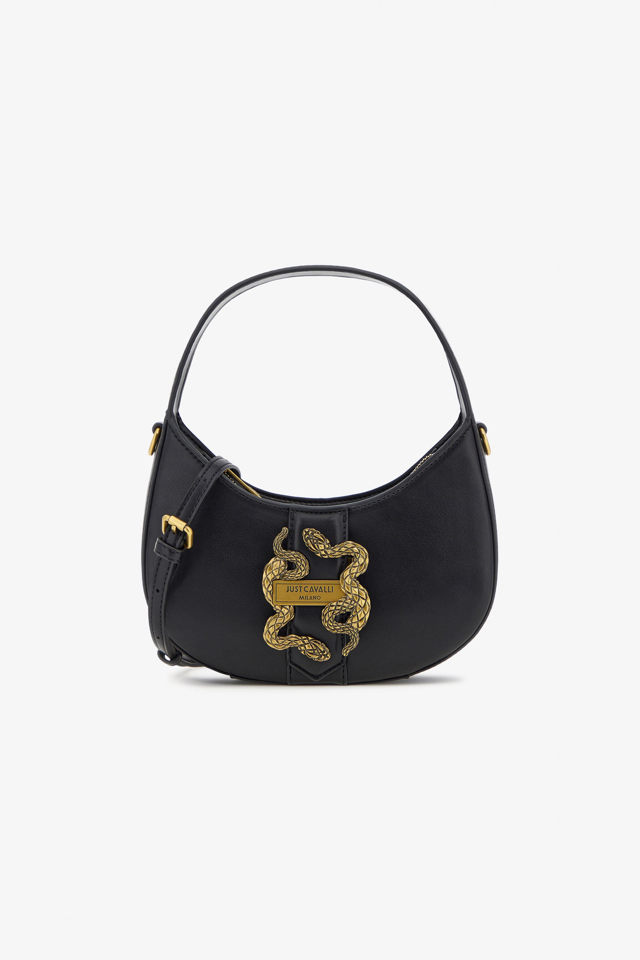 JC Just Cavalli Shoulder Bag Black TFB037-TF402
