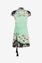 RC Kimono Print Mini Dress GREEN/BLACK XQT159-LNT25