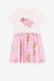 JU Monogram-print T-shirt dress JU Monogram-print T-shirt dress Pink QJT144-JV025