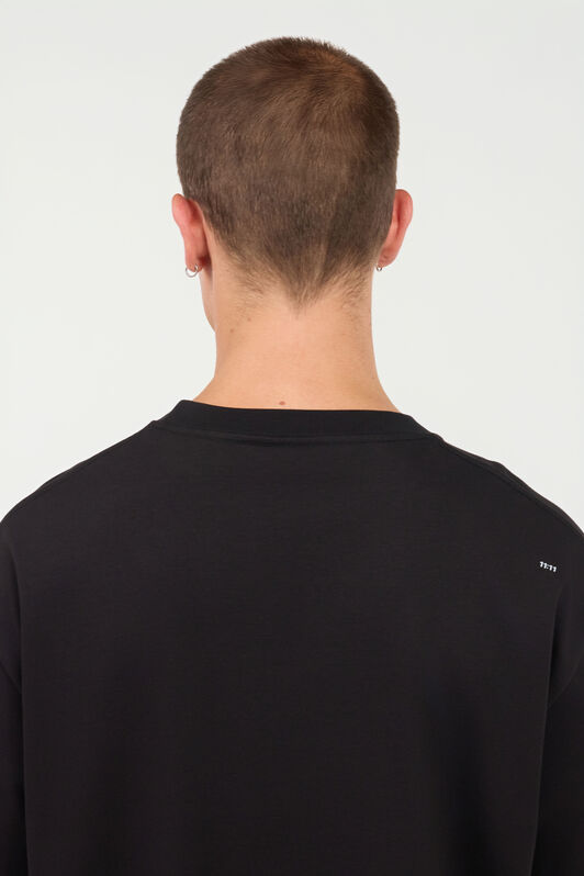 JC Black Short Sleeve Shirt With Logo Patch JC Black Short Sleeve Shirt With Logo Patch BLACK UFT059-UF079