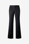 RC Pantaloni Svasati Con Motivo Tiger Skin RC Pantaloni Svasati Con Motivo Tiger Skin Nero URT226-TJ033
