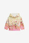 JU Miami Flowers Print Cotton Sweatshirt JU Miami Flowers Print Cotton Sweatshirt GREEN/FUXIA WJT68A-5OR64