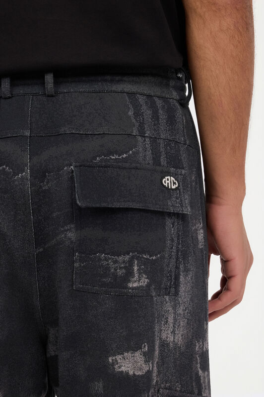 RC Mélange Grey Pants with Washed Effect RC Mélange Grey Pants with Washed Effect GREY MELANGE VNT25C-FOP69