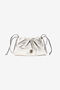 RC Borsa a spalla argento con coulisse e monogramma RC RC Borsa a spalla argento con coulisse e monogramma RC SILVER TOB00D-PN001