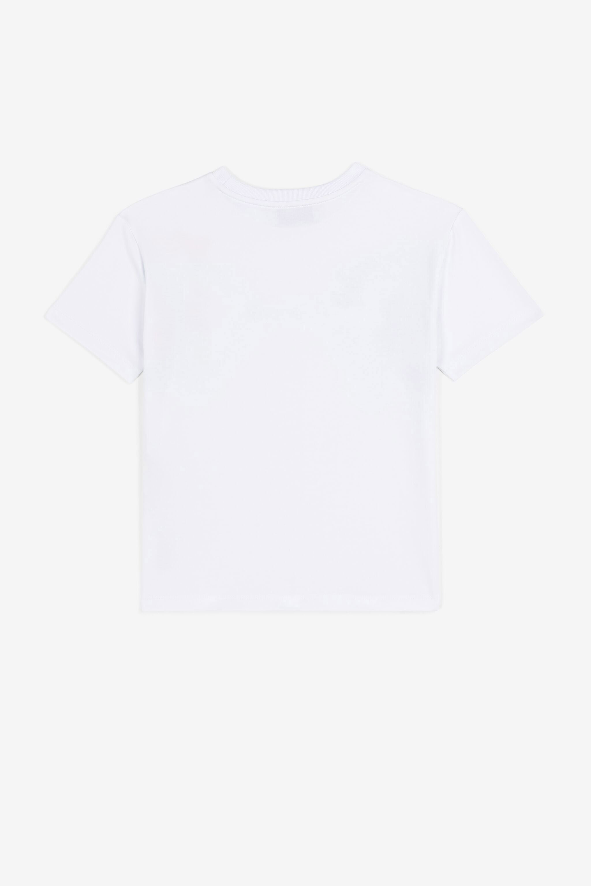 JU Logo-print short-sleeve T-shirt White QJT681-JV025
