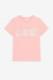 JU T-shirt à logo imprimé JU T-shirt à logo imprimé Rose OJT650-ISA2J
