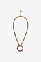 RC Necklace With Snake Pendant RC Necklace With Snake Pendant Gold UKG008-AM001