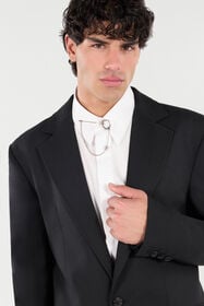 RC Virgin Wool Jacket Black VRT405-VW003