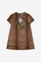 JU Wild Jungle Leopard Print Dress JU Wild Jungle Leopard Print Dress Light brown SJT137-4FI97
