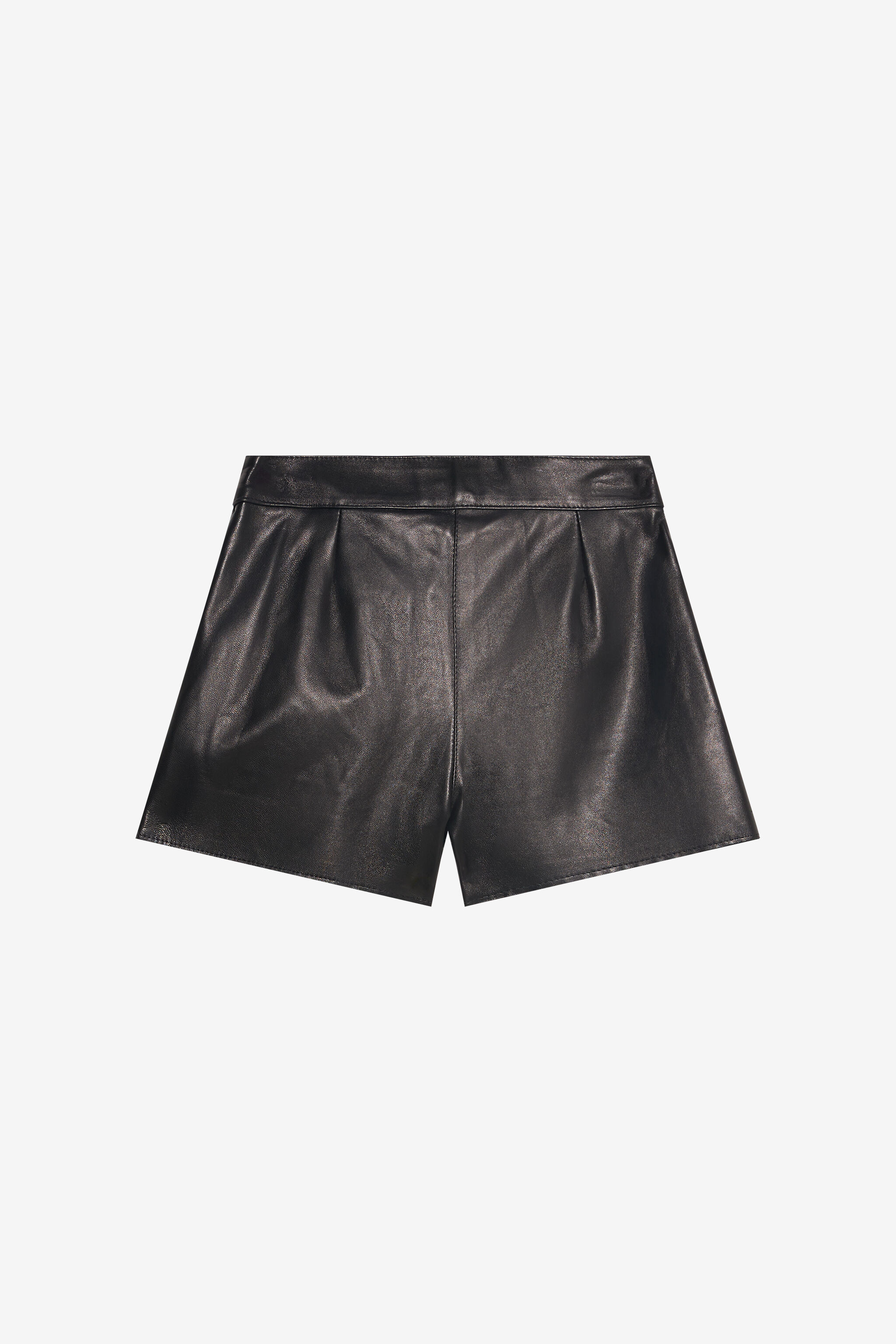 JU Shorts aus Kunstleder mit Cut-outs JU Shorts aus Kunstleder mit Cut-outs BLACK XJP20A-PN003