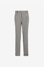 RC Pantaloni sartoriali con motivo a quadri Nero/Bianco RRT261-AIC02
