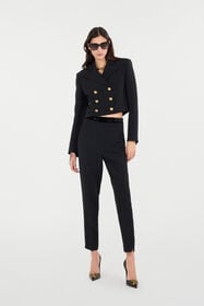 RC Pantaloni Alla Caviglia Nero UKT203-KU013