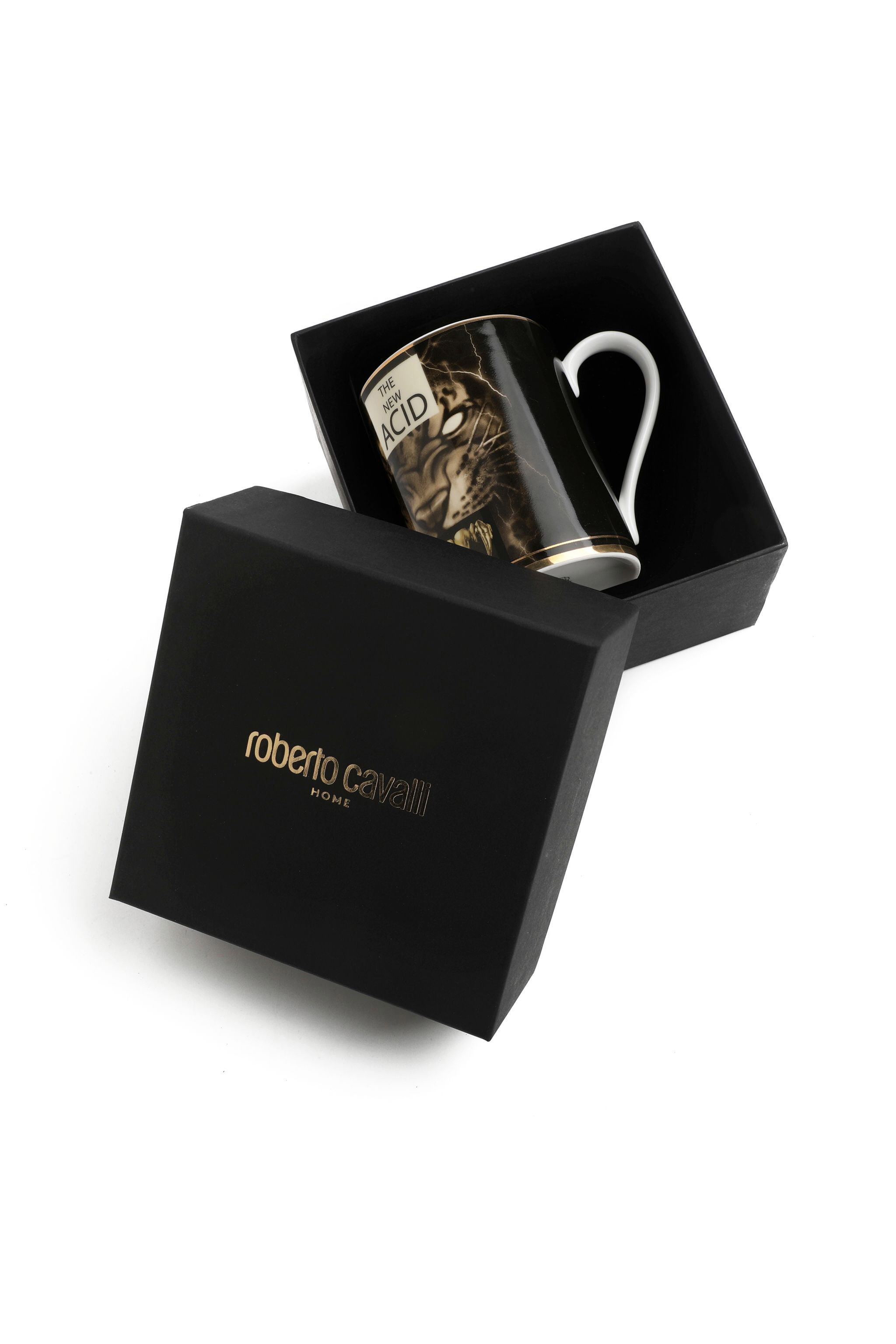 HO Tiger And Teeth-Print Mug HO Tiger And Teeth-Print Mug VARIANTE UNICA NALBAE-CCR01