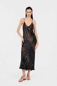 RC Robe Slip Avec Imprimé Ray Dévoré RC Robe Slip Avec Imprimé Ray Dévoré BLACK XKT102-FXI15