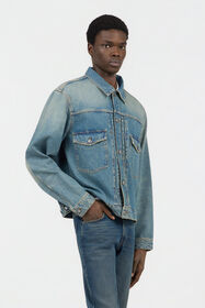 RC Blue Denim Jacket DENIM SOJ40K-DS026
