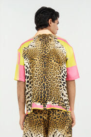 RC Camisa De Seda Estampado Cavalli Pop MULTICOLOR WNT760-4QR33