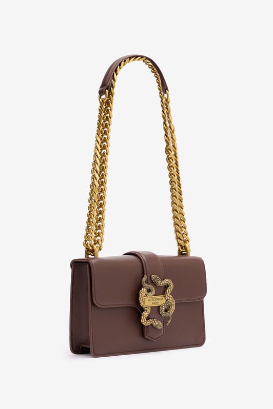 JC Borsa Con Serpenti E Manico A Catena JC Borsa Con Serpenti E Manico A Catena Marrone TFB029-TF394