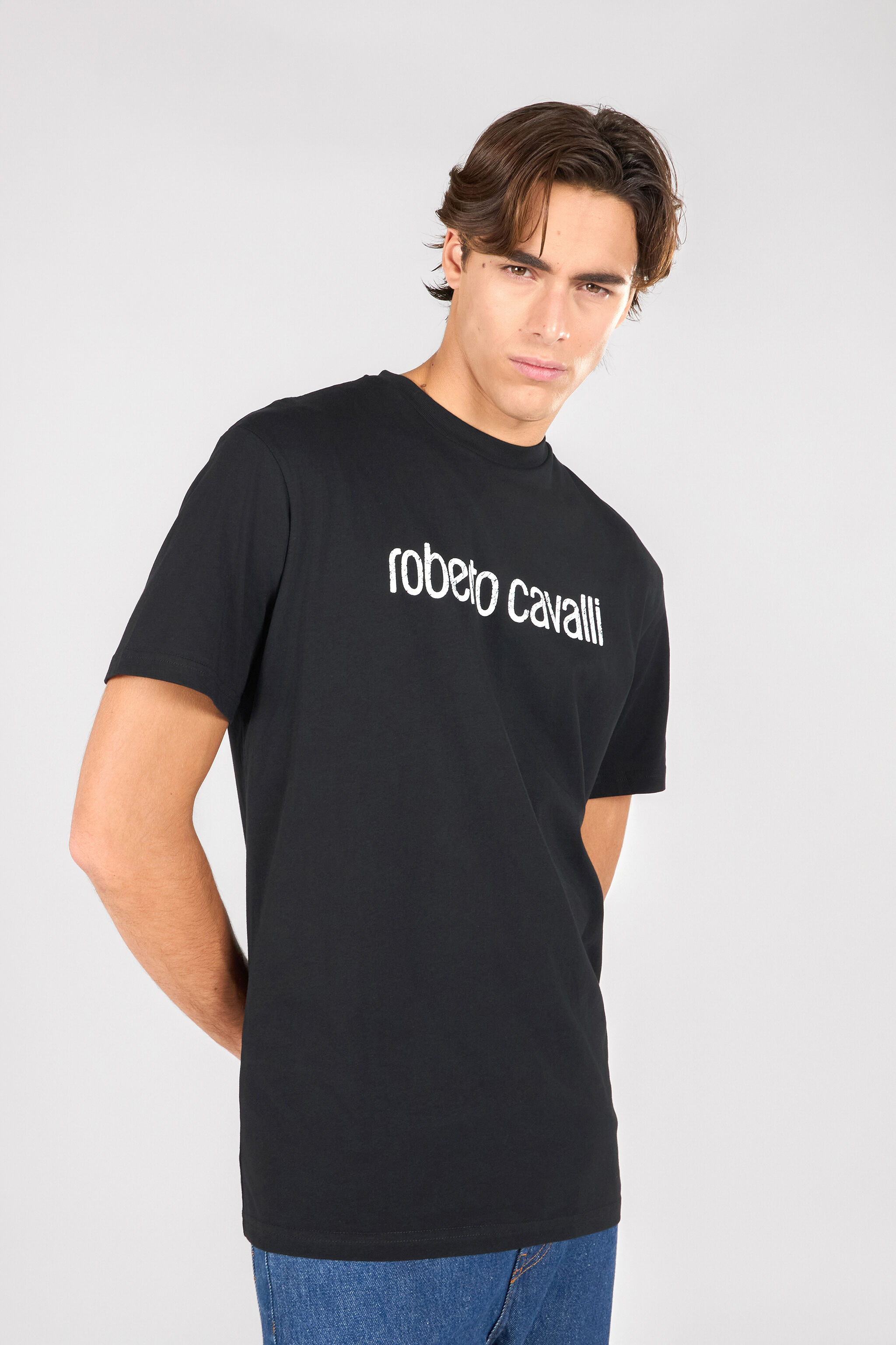 RC T-Shirt Avec Lettrage Noir OOT60I-JD060