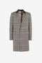 RC Houndstooth Single-Breasted Coat RC Houndstooth Single-Breasted Coat WHITE/BLACK PNT500-GA007