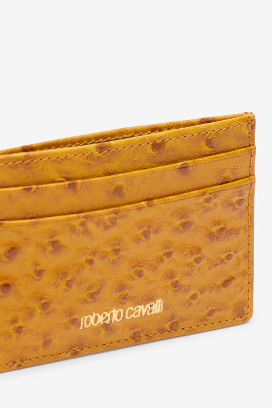 RC Flat Cardholder in Ostrich-Effect RC Flat Cardholder in Ostrich-Effect Yellow VKA104-PZ702