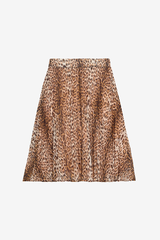 JU Gonna Con Stampa Jaguar Skin JU Gonna Con Stampa Jaguar Skin NATURAL VJT30C-FVO52