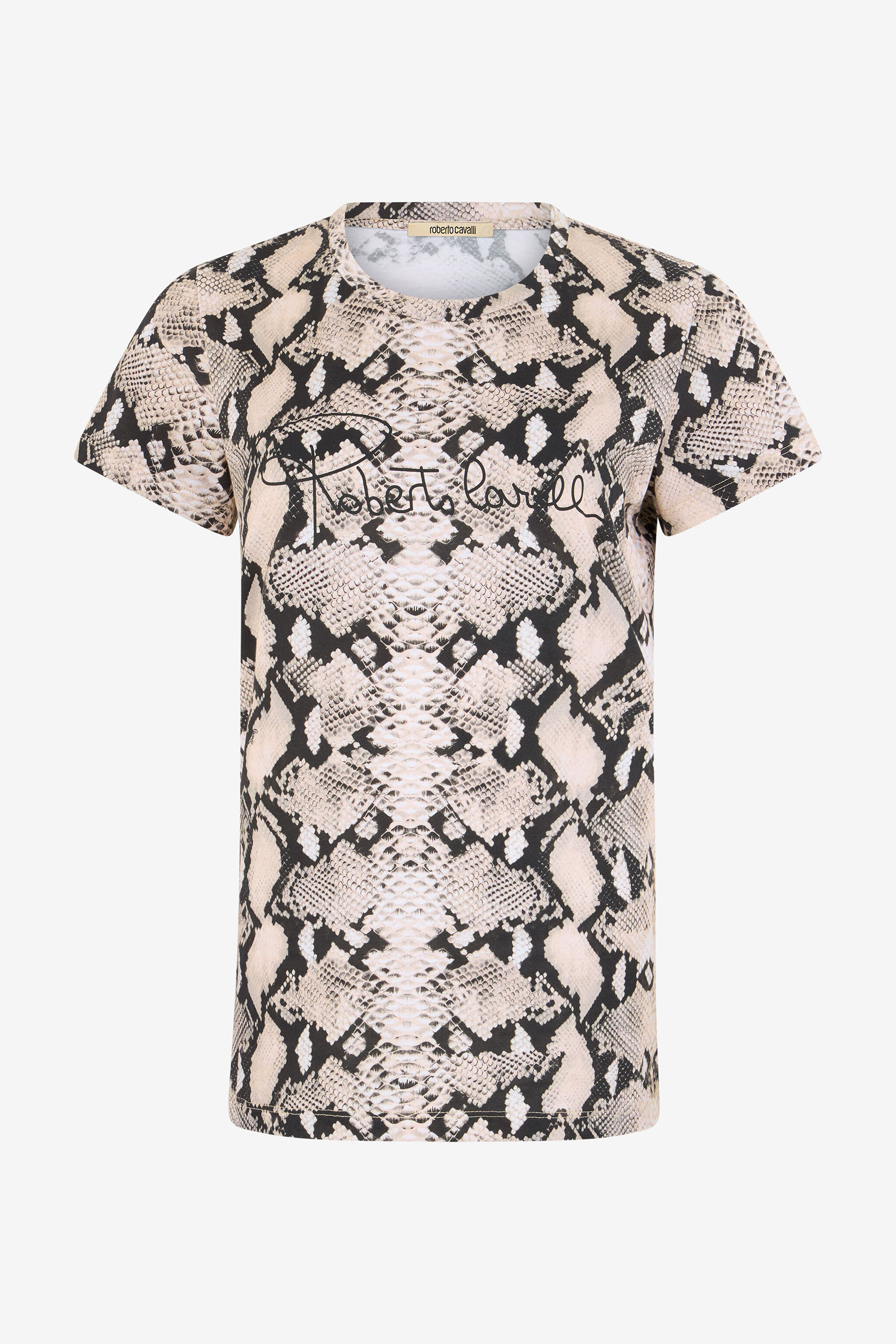 RC Python print T-shirt NATURAL PYTHON OOT60A-JFO61