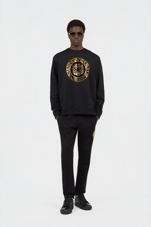 JC Black Sweatshirt BLACK/GOLD RRT972-RR234