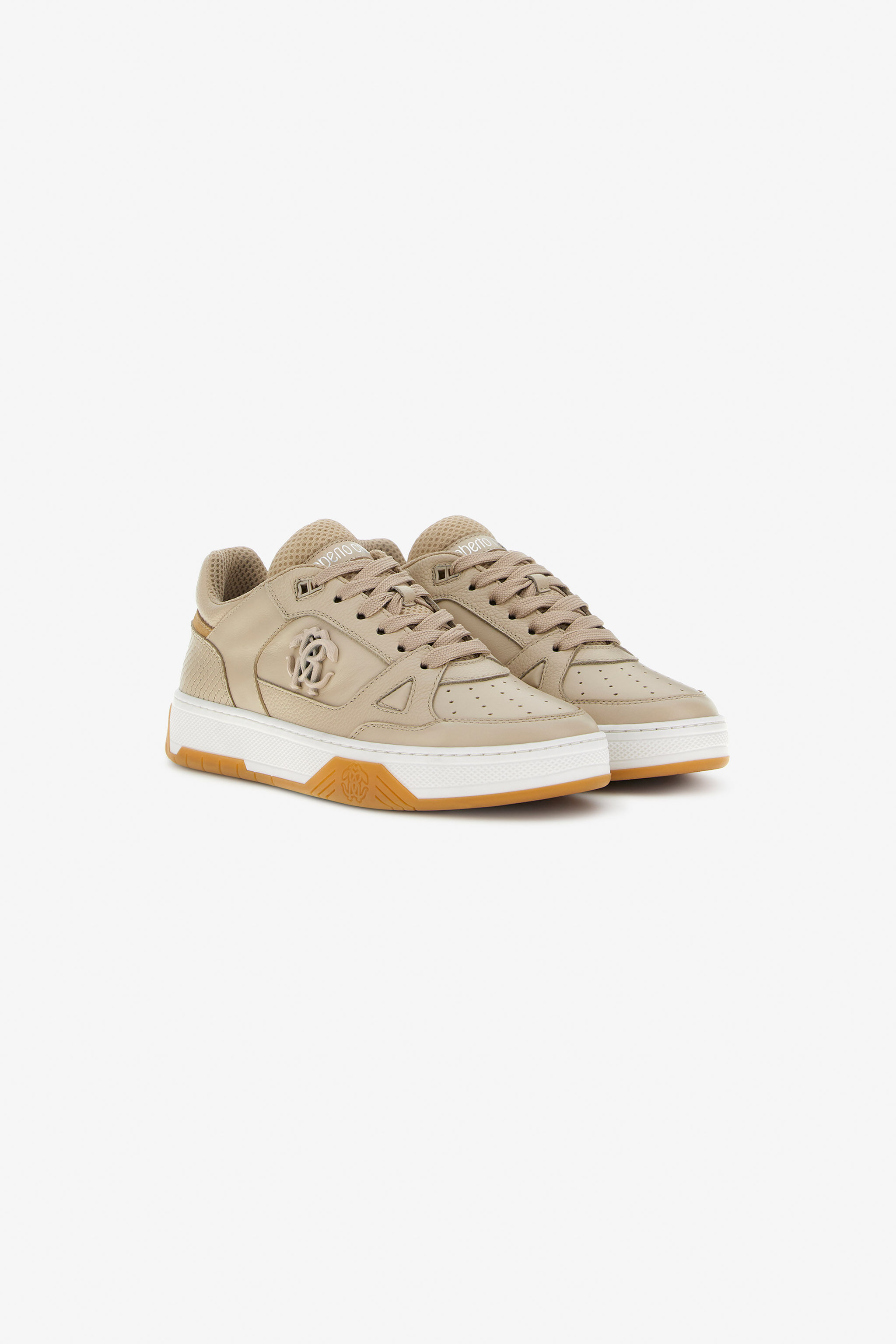 RC RC monogram sneakers Light Brown SKS046-PZA90