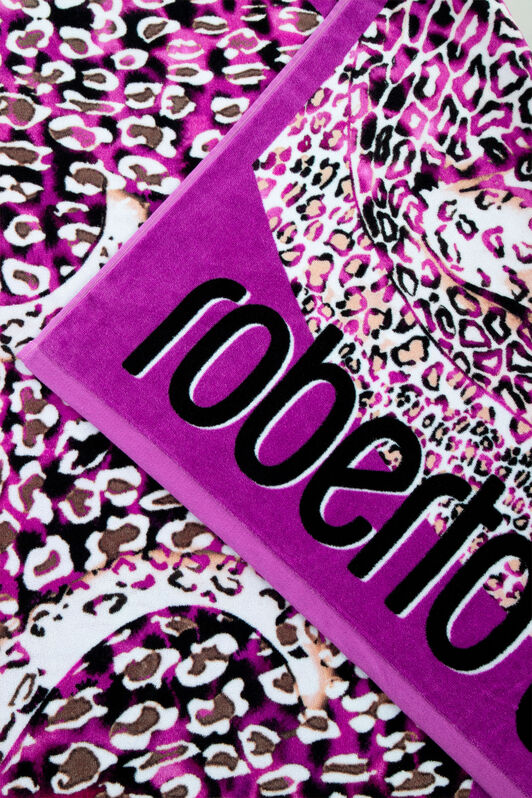 HO Leo Camouflage Print Beach Towel PINK UALH05-IH006