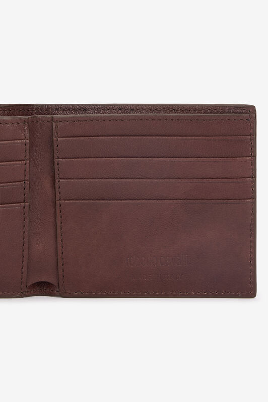RC Square Bi-Fold Wallet with RC Monogram RC Square Bi-Fold Wallet with RC Monogram Marron VRA003-PGB00