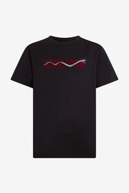 RC Camiseta Negra con Logo de Serpiente Bordado BLACK ROT60C-JD065