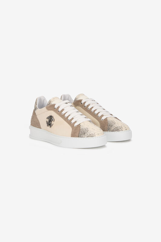 RC Sneakers With Cobra Inserts BEIGE/ANT SILVER URS060-PC299