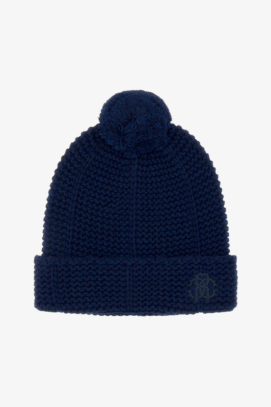 RC Hat with pom-pom Dark blue NOZ00B-MQ015