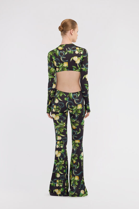 RC Jumpsuit with Lemon print Schwarz SKT13A-LNI89