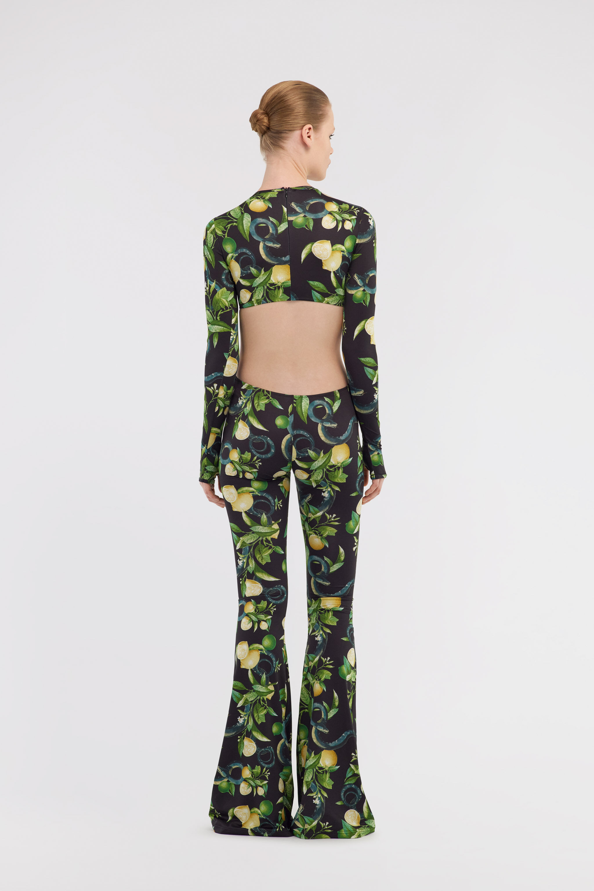 RC Jumpsuit with Lemon print Schwarz SKT13A-LNI89