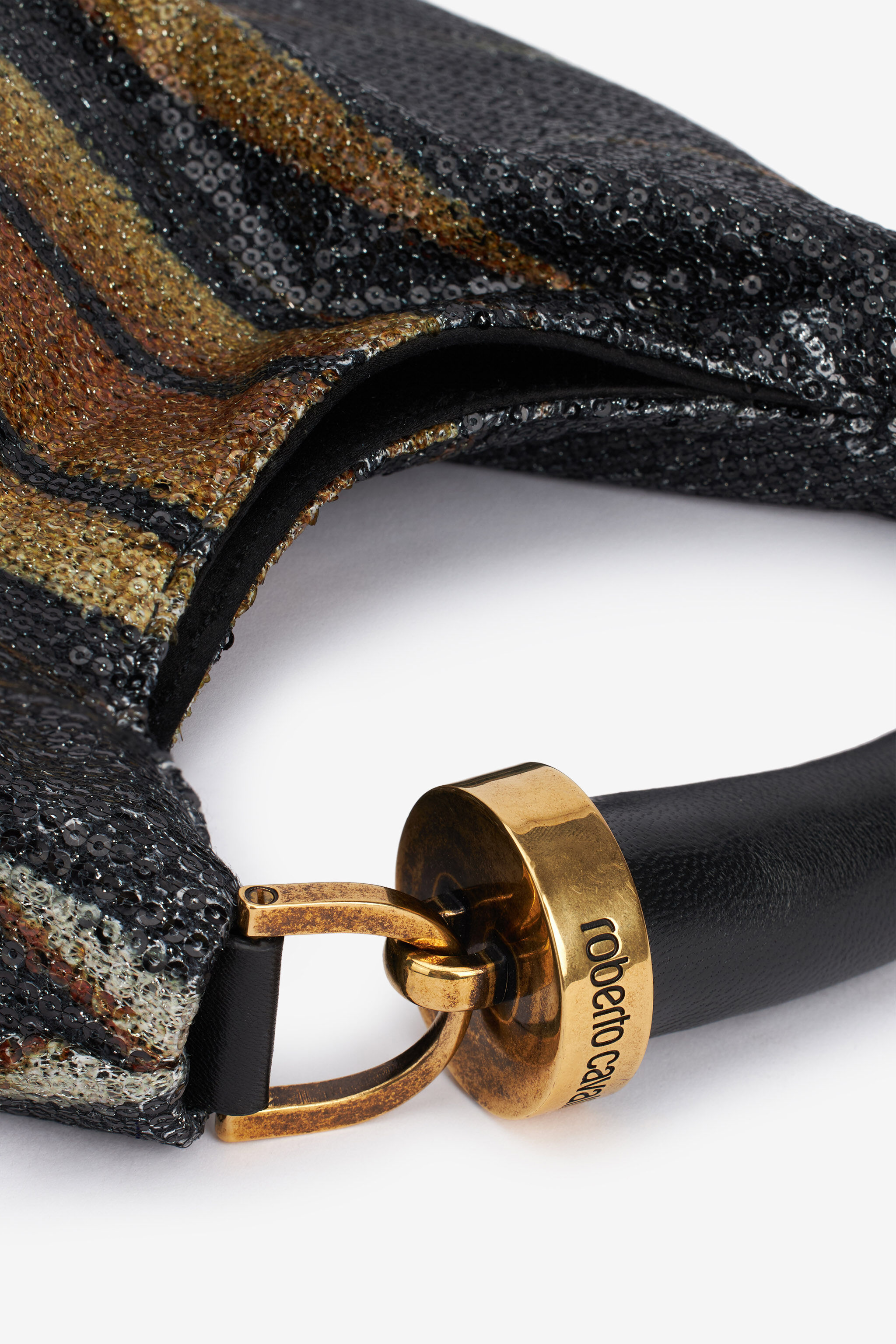 RC Fang Small Hobo Bag with Sequins Gold TKB009-TR099
