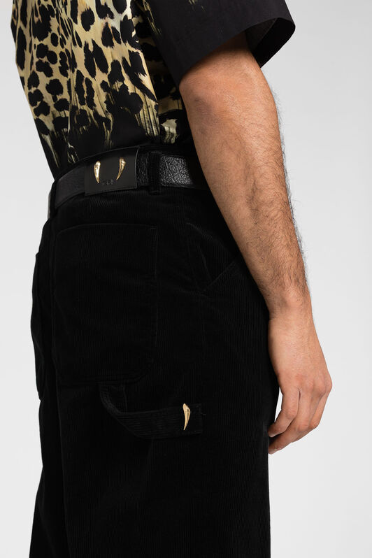 RC Pantalón de pana Tiger Tooth Negro NNT230-VL076