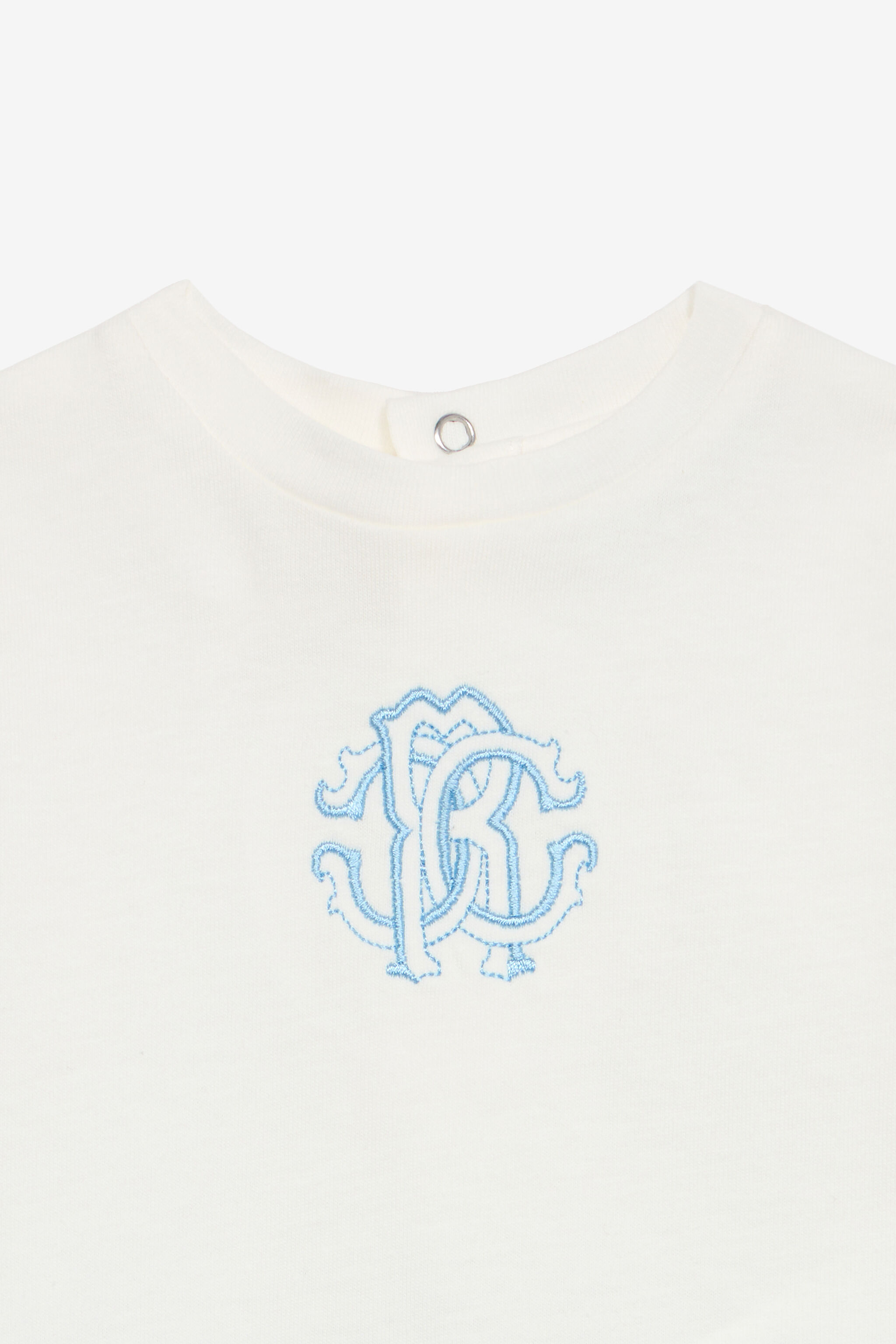 JU Ensemble T-Shirt Et Short À Logo Bleu clair UJT824-JD001