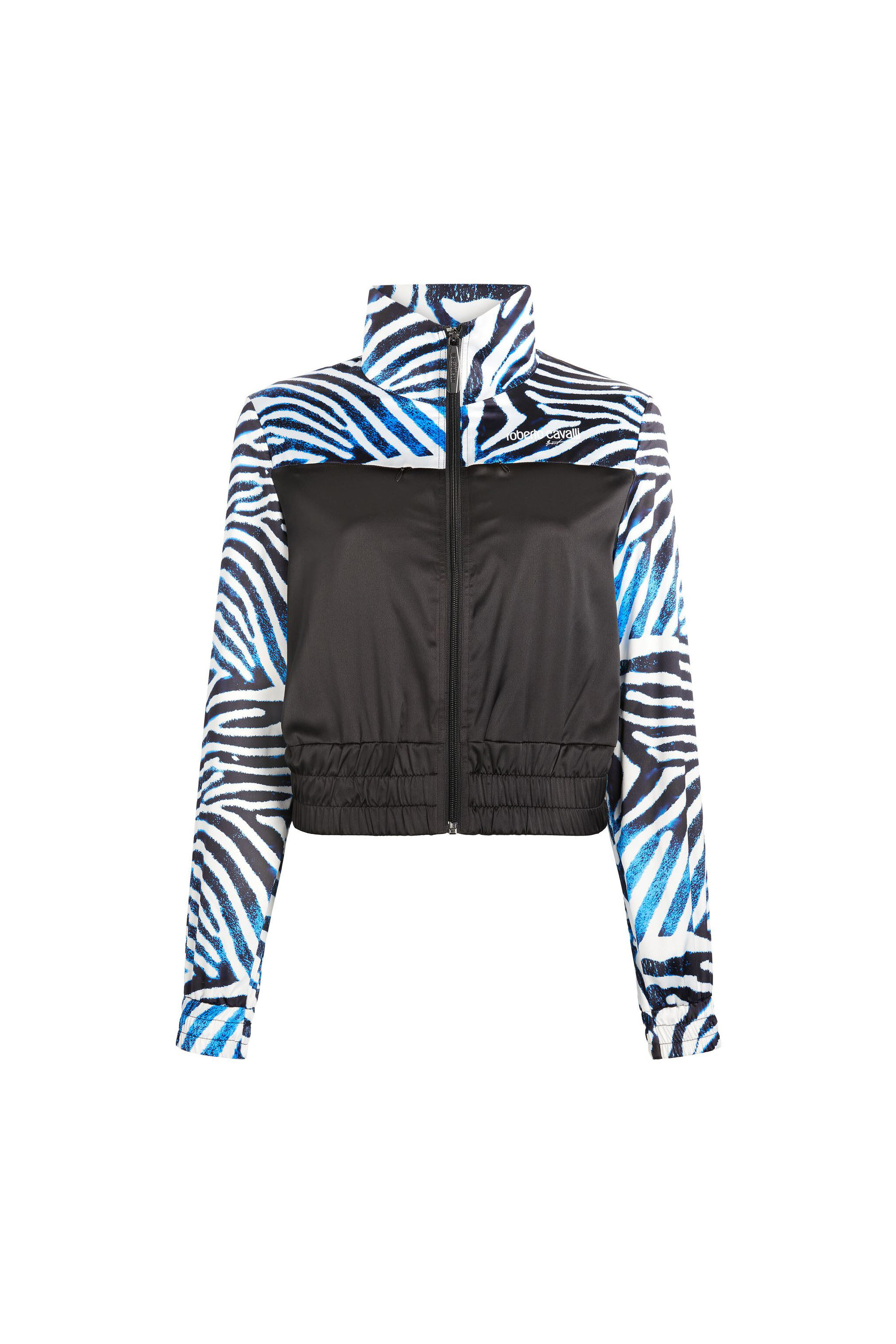 UG Sea Zebra-print track jacket BLACK/WHITE/BLUE MYY15F-ROA57