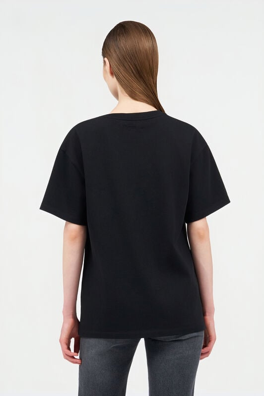 RC T-shirt in Cotone con Tigri RC T-shirt in Cotone con Tigri BLACK WQT62B-JD028