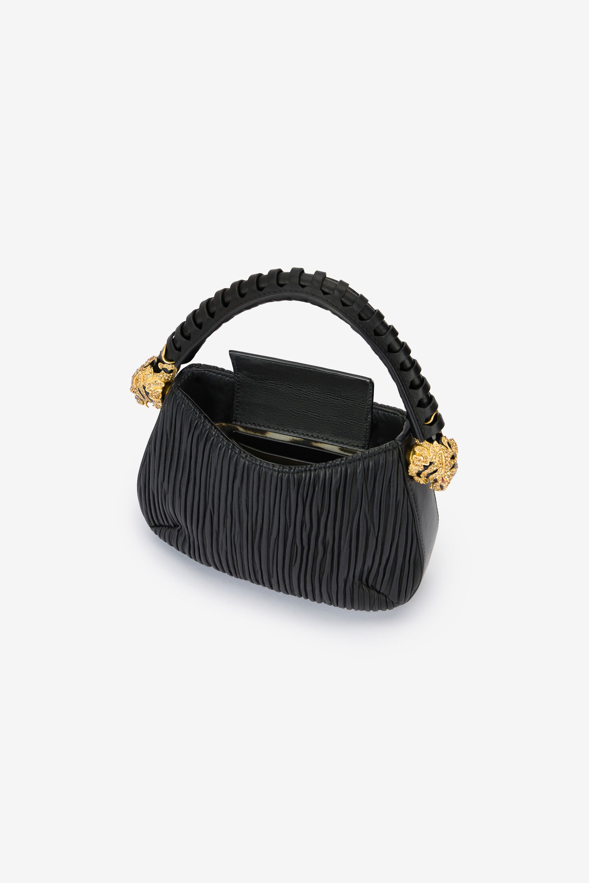 RC Bolso hobo Roar con tigres joya Negro TWB002-PNP03
