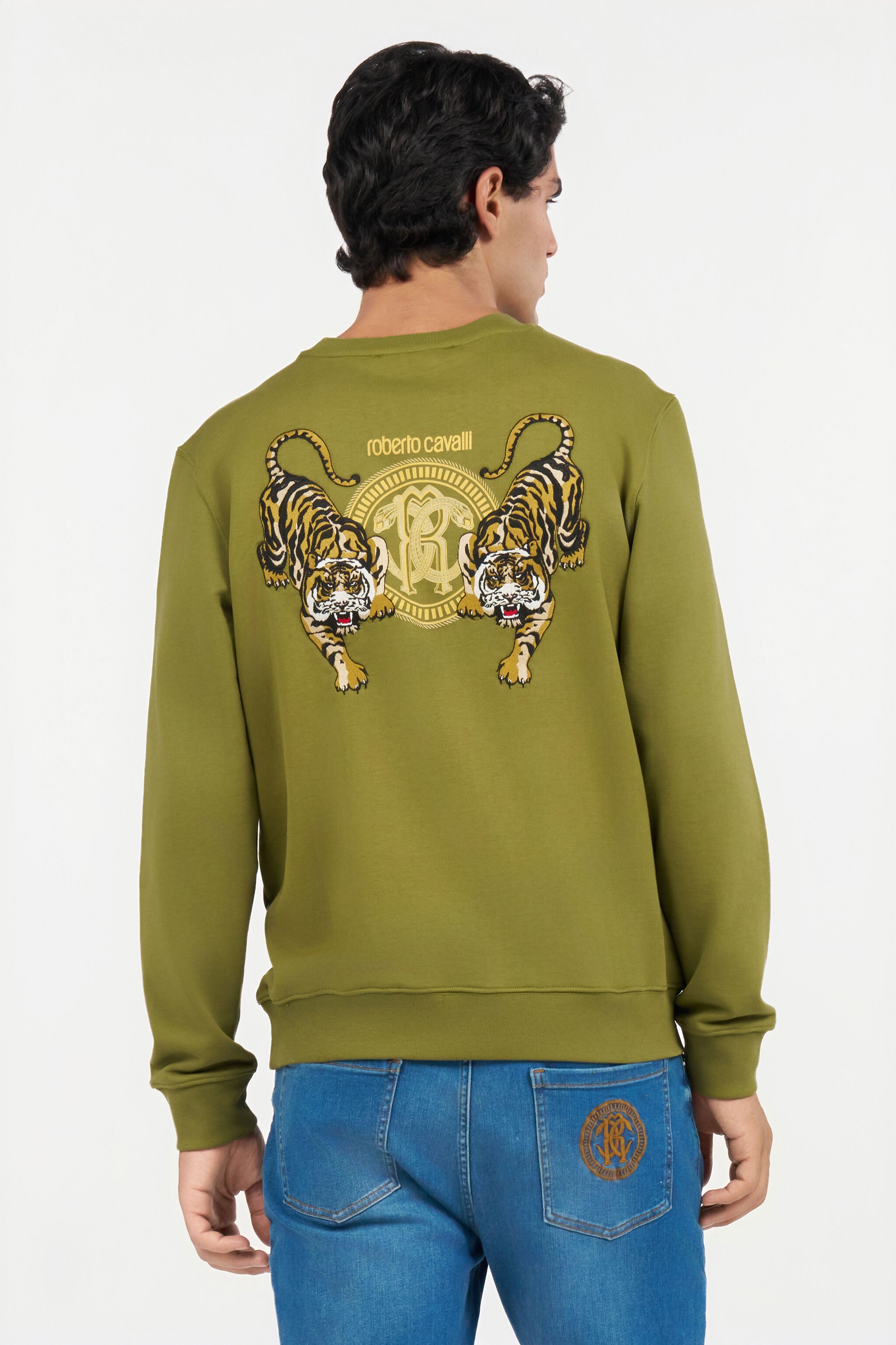 RC Sudadera Verde con Logo GREEN OLIVE QOT66C-CFU50