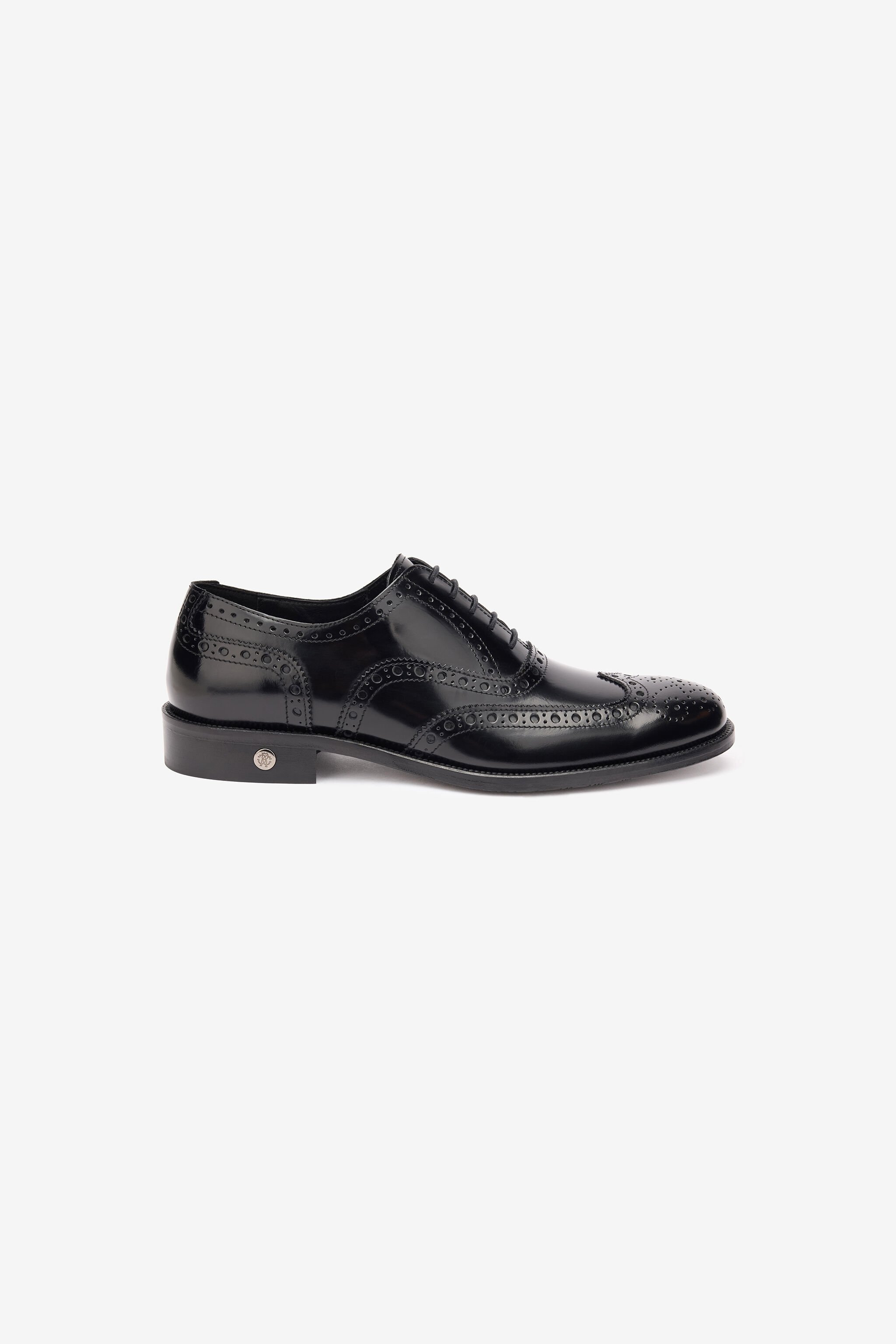 RC Brogue Derby Loafers Black POS00J-PZ085