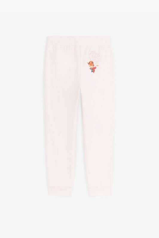 JU Bird And RC Monogram-Embroidered Sweatpants JU Bird And RC Monogram-Embroidered Sweatpants Pink RJT20X-CF050