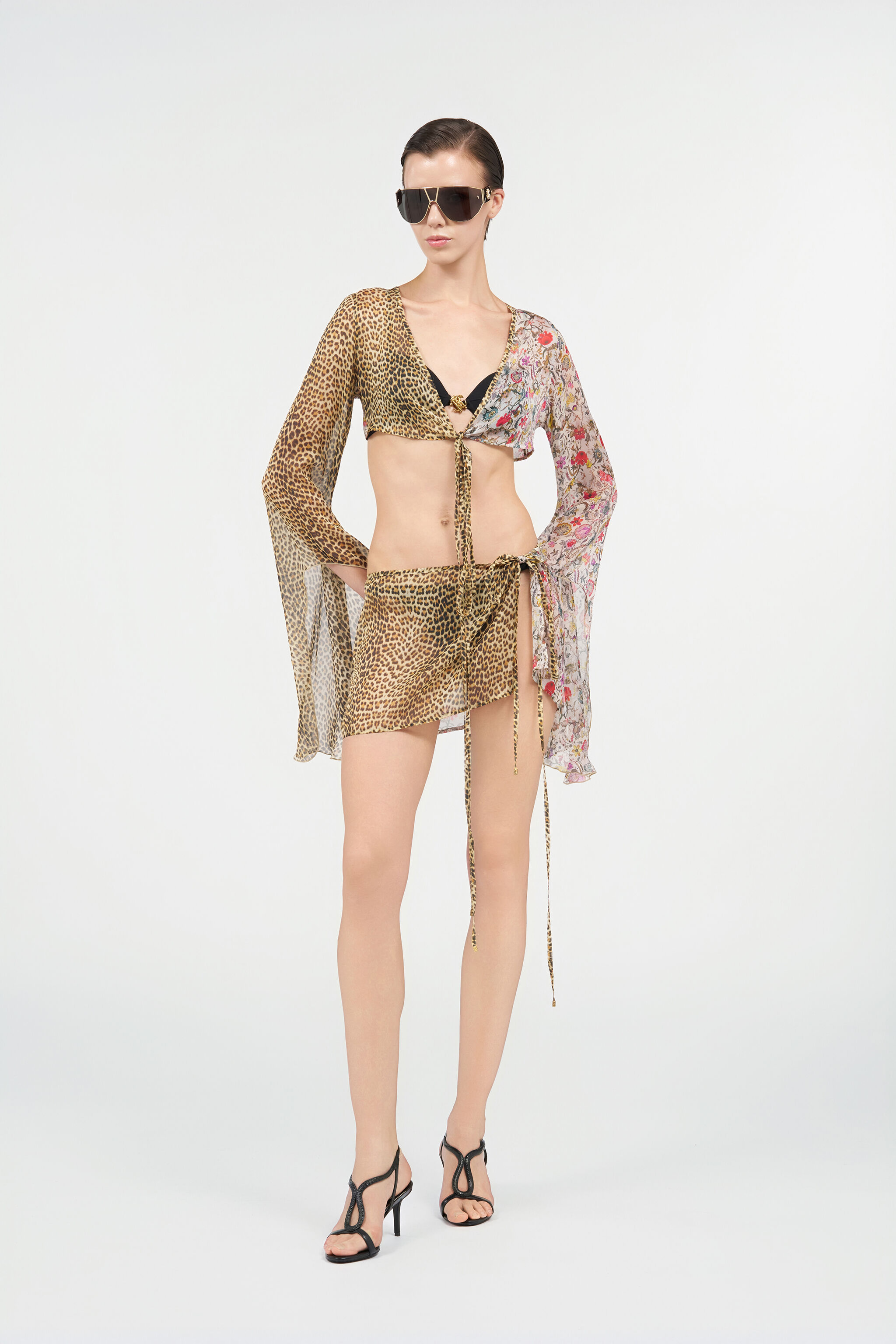 RC Pareo in Seta Stampa Baby Jaguar MULTICOLOR WQW009-HNR31