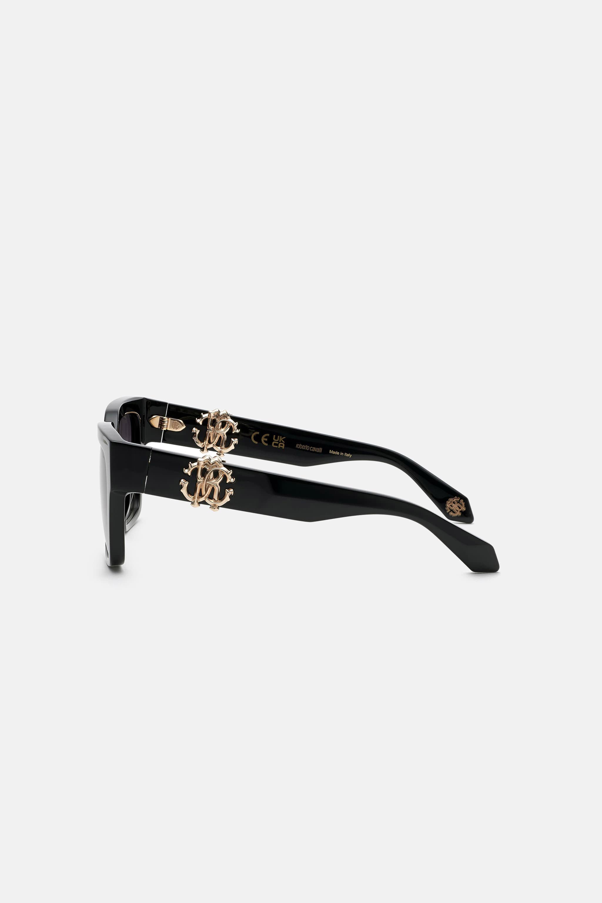 RC Sunglasses Roberto Cavalli Monogram Collection Black RALD83-ID086