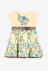 ${brand} RC Monogram-Print Cotton Dress ${colorDescription} ${masterID}