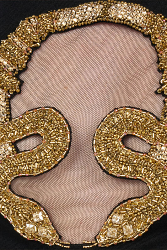 RC Abito con ricamo Serpentine RC Abito con ricamo Serpentine BLACK WKR139-JV027