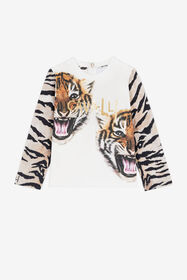 ${brand} Tiger-Print T-Shirt ${colorDescription} ${masterID}