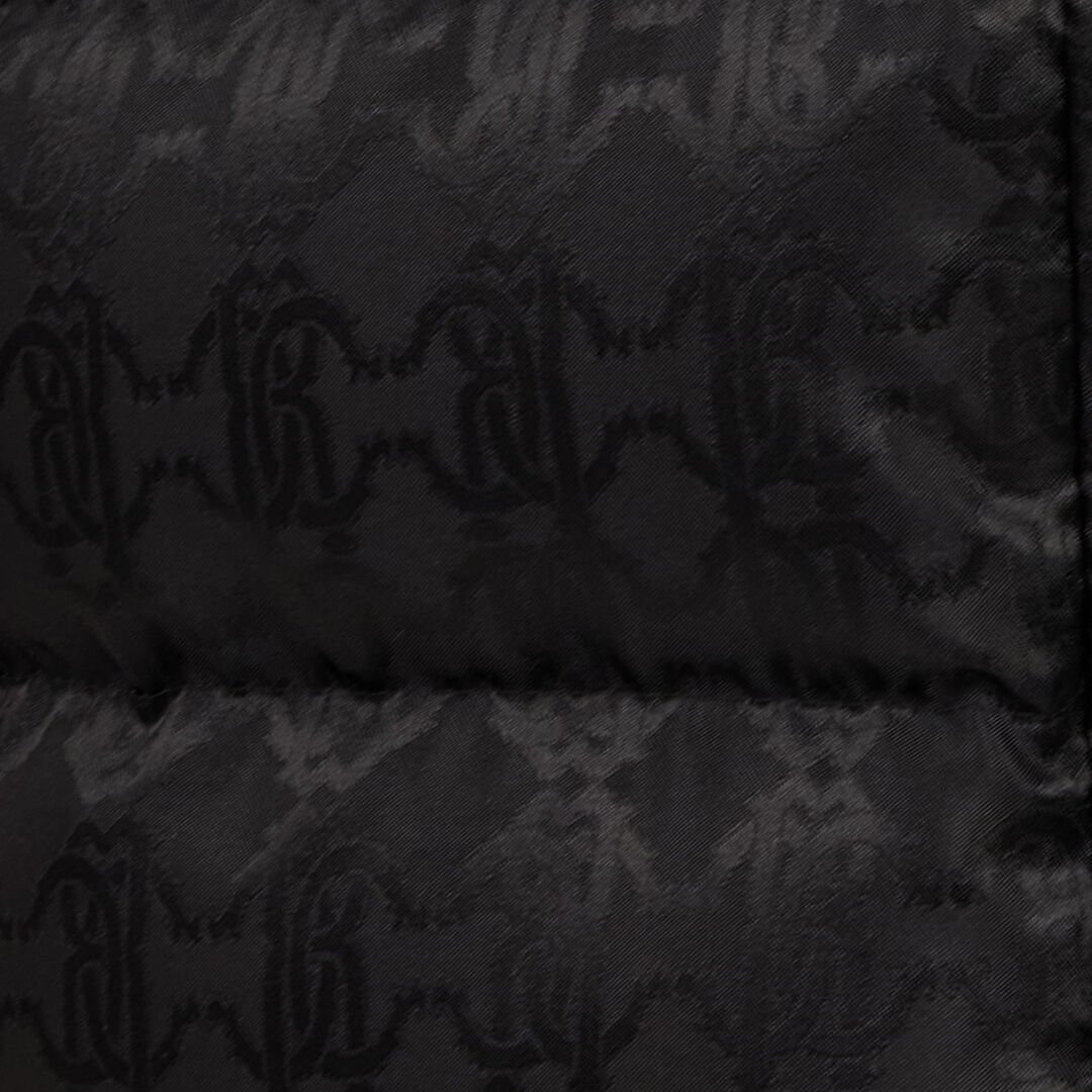 RC Black Monogram RC Long Down Jacket BLACK ROT80A-DJ005